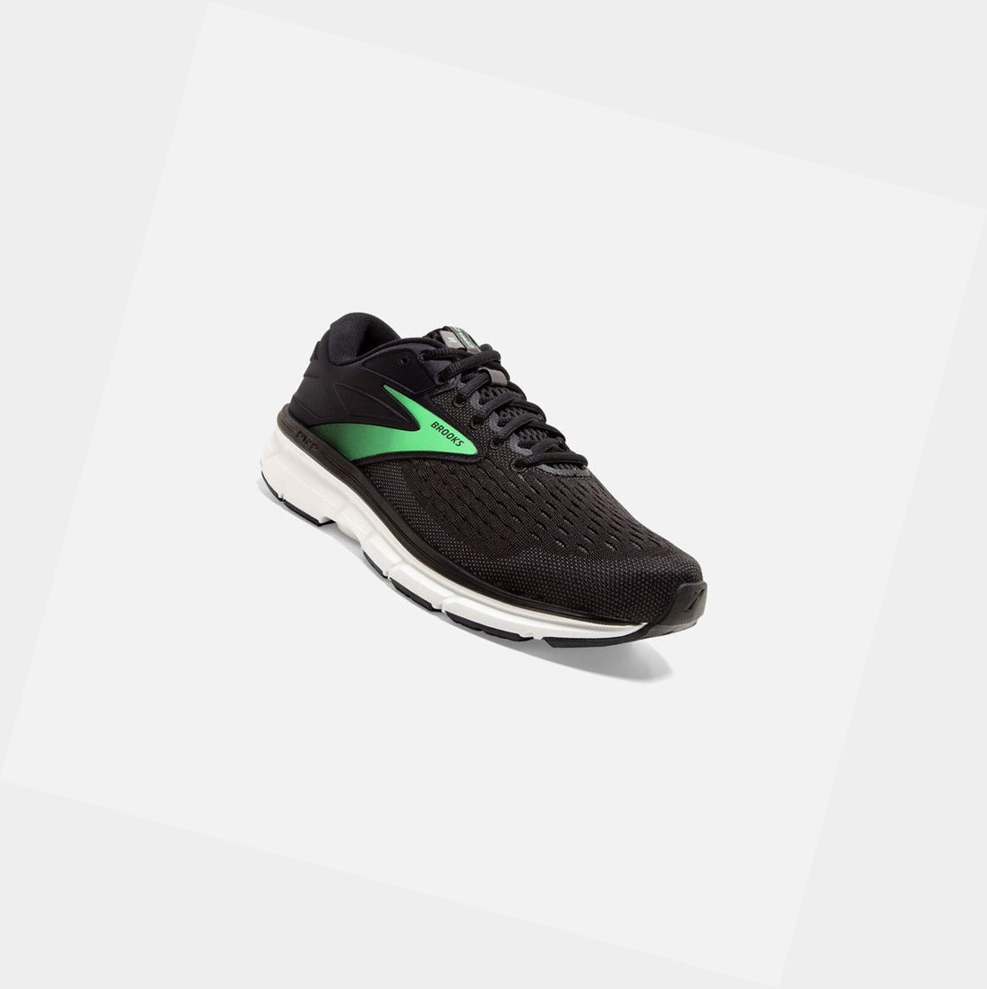 Chaussures Running Route Brooks Dyad 11 Femme Noir Vert | MVUL23189