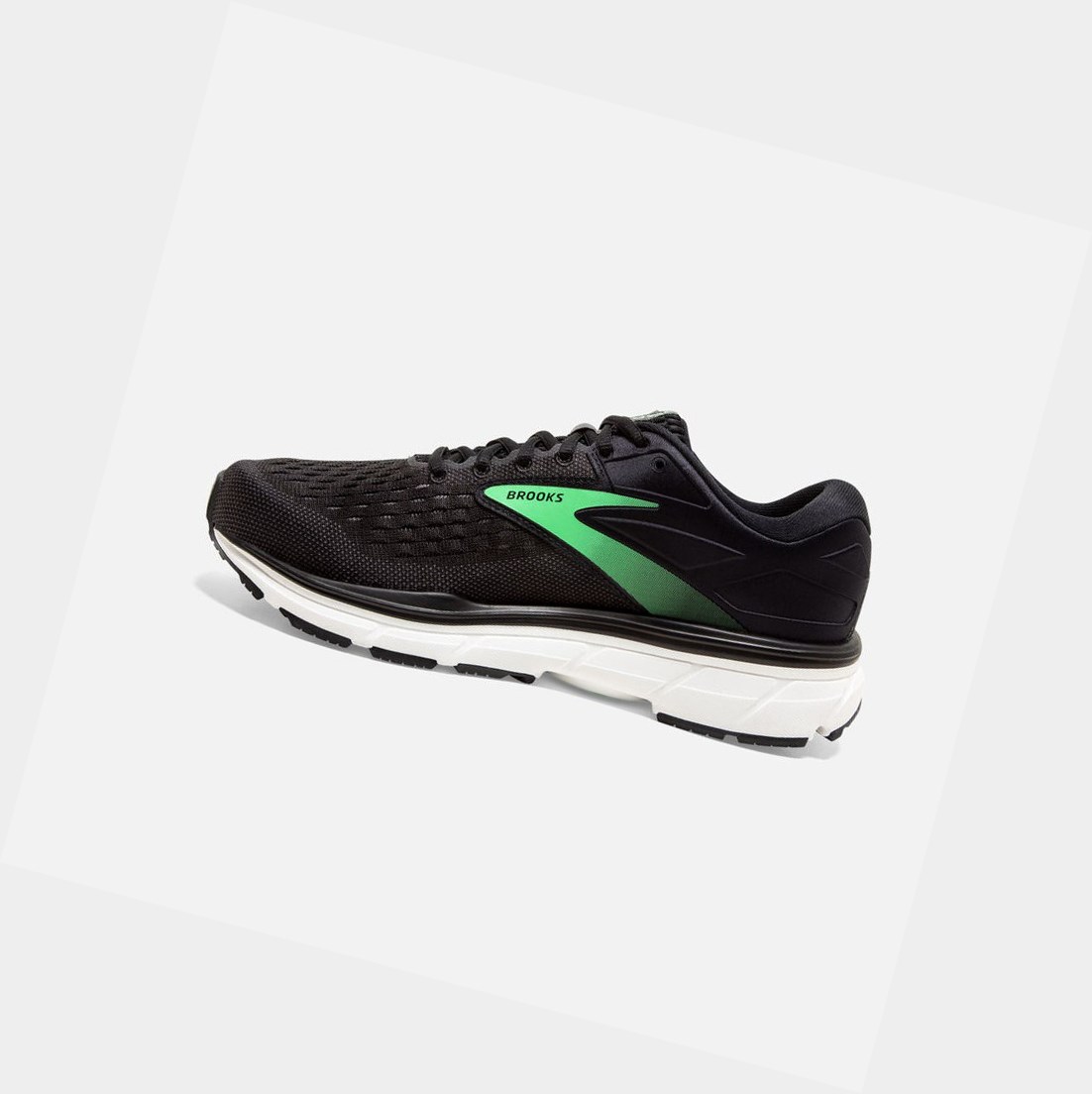 Chaussures Running Route Brooks Dyad 11 Femme Noir Vert | MVUL23189