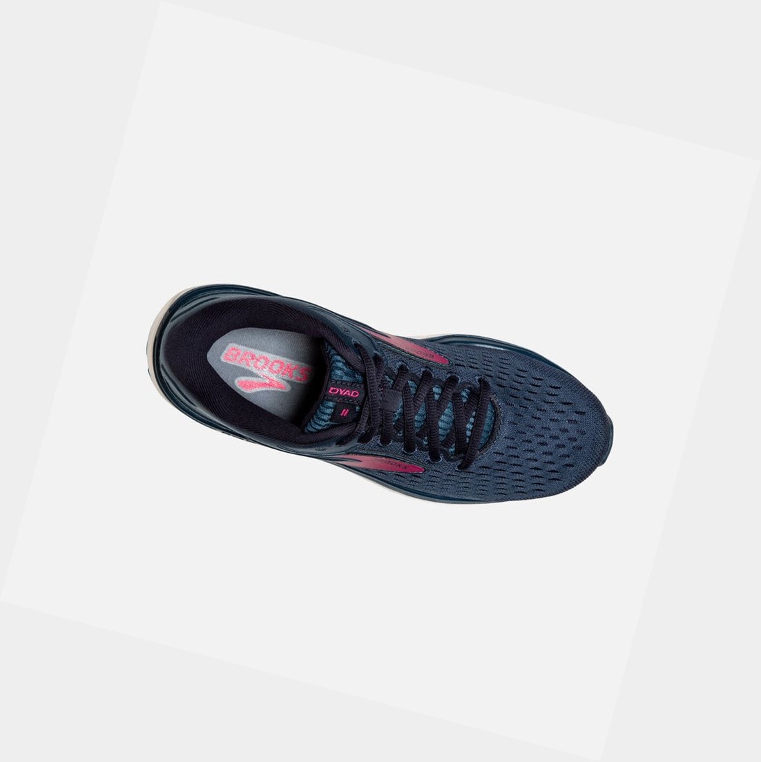 Chaussures Running Route Brooks Dyad 11 Femme Bleu Bleu Marine | NAKI01586