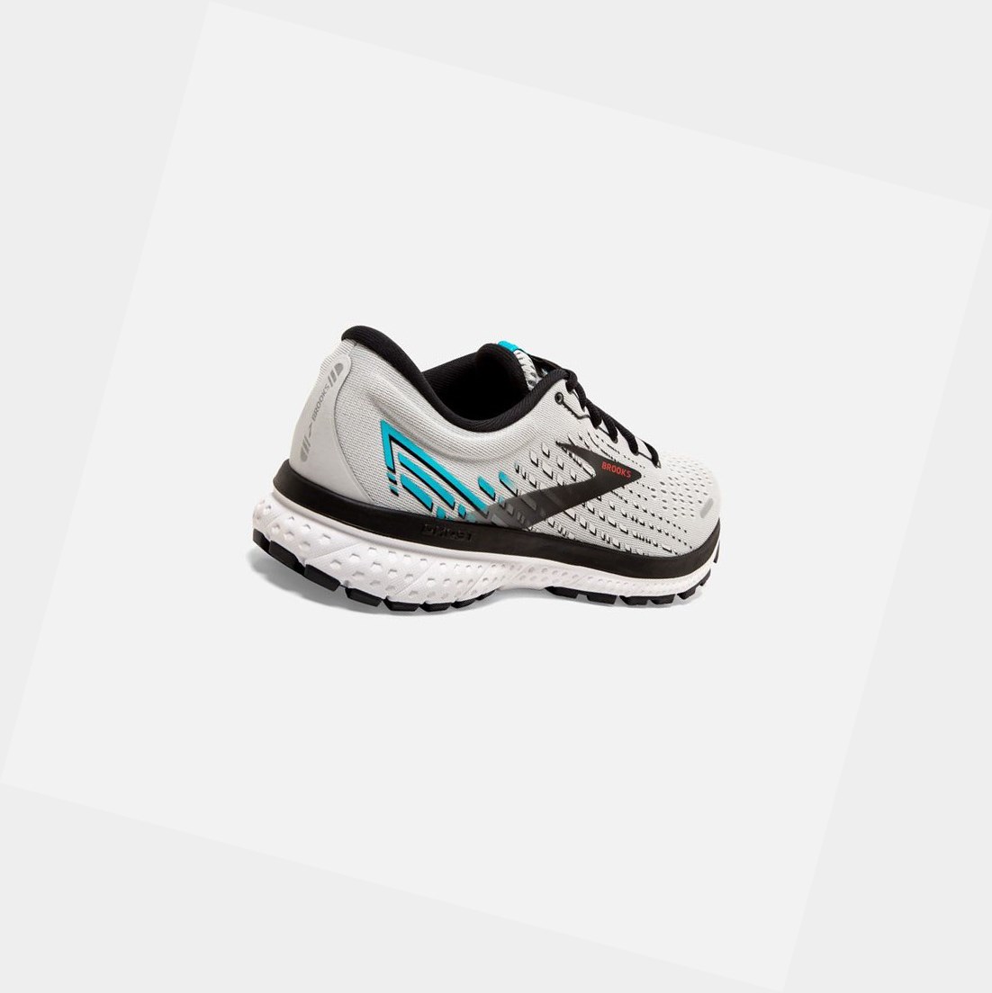 Chaussures Running Route Brooks Ghost 13 Homme Grise Noir | BMFE60352