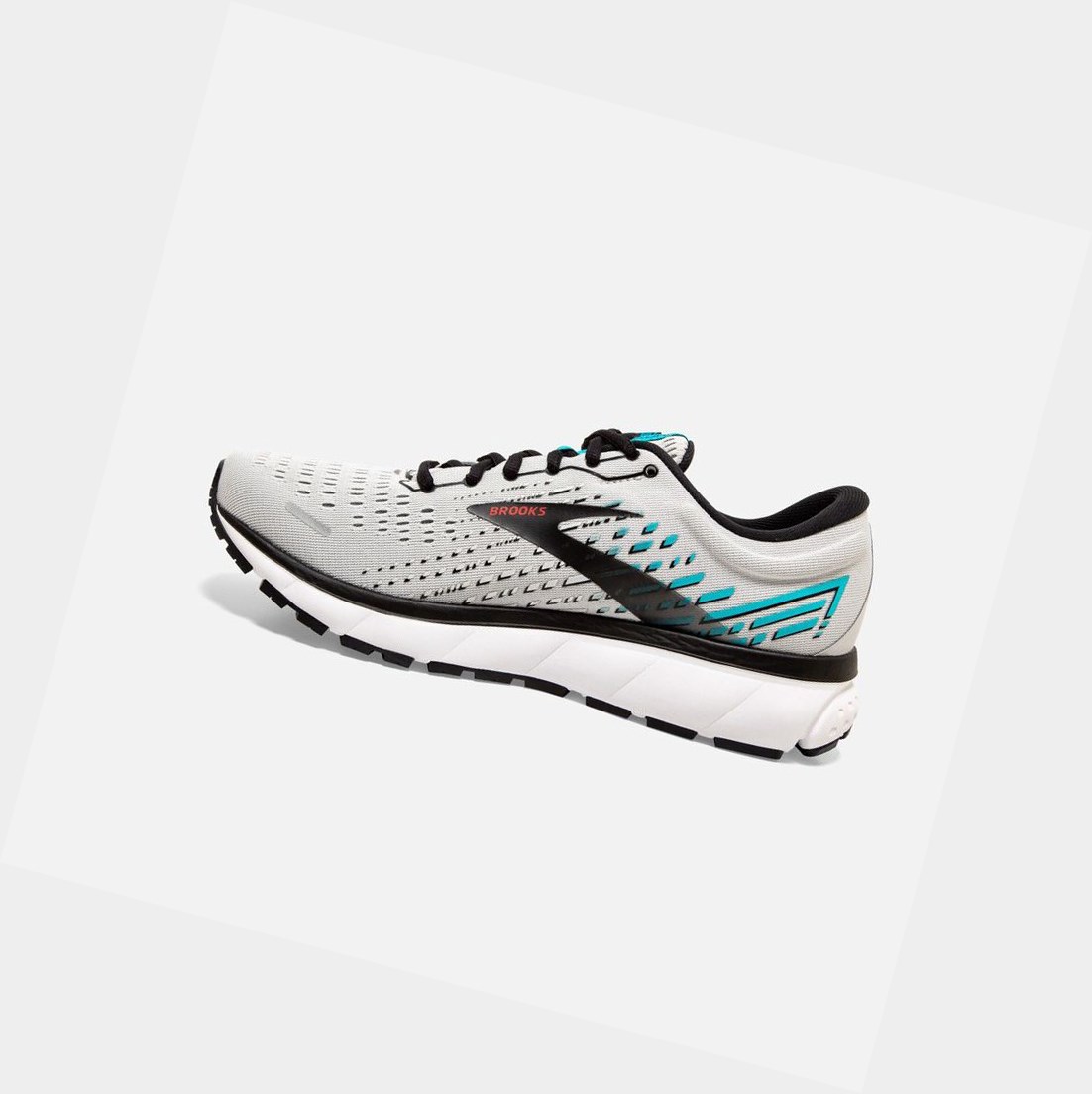 Chaussures Running Route Brooks Ghost 13 Homme Grise Noir | BMFE60352