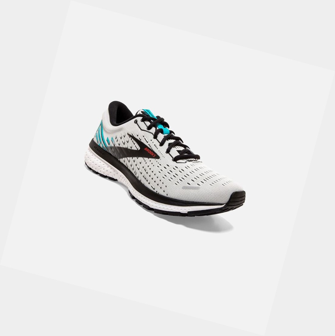 Chaussures Running Route Brooks Ghost 13 Homme Grise Noir | BMFE60352