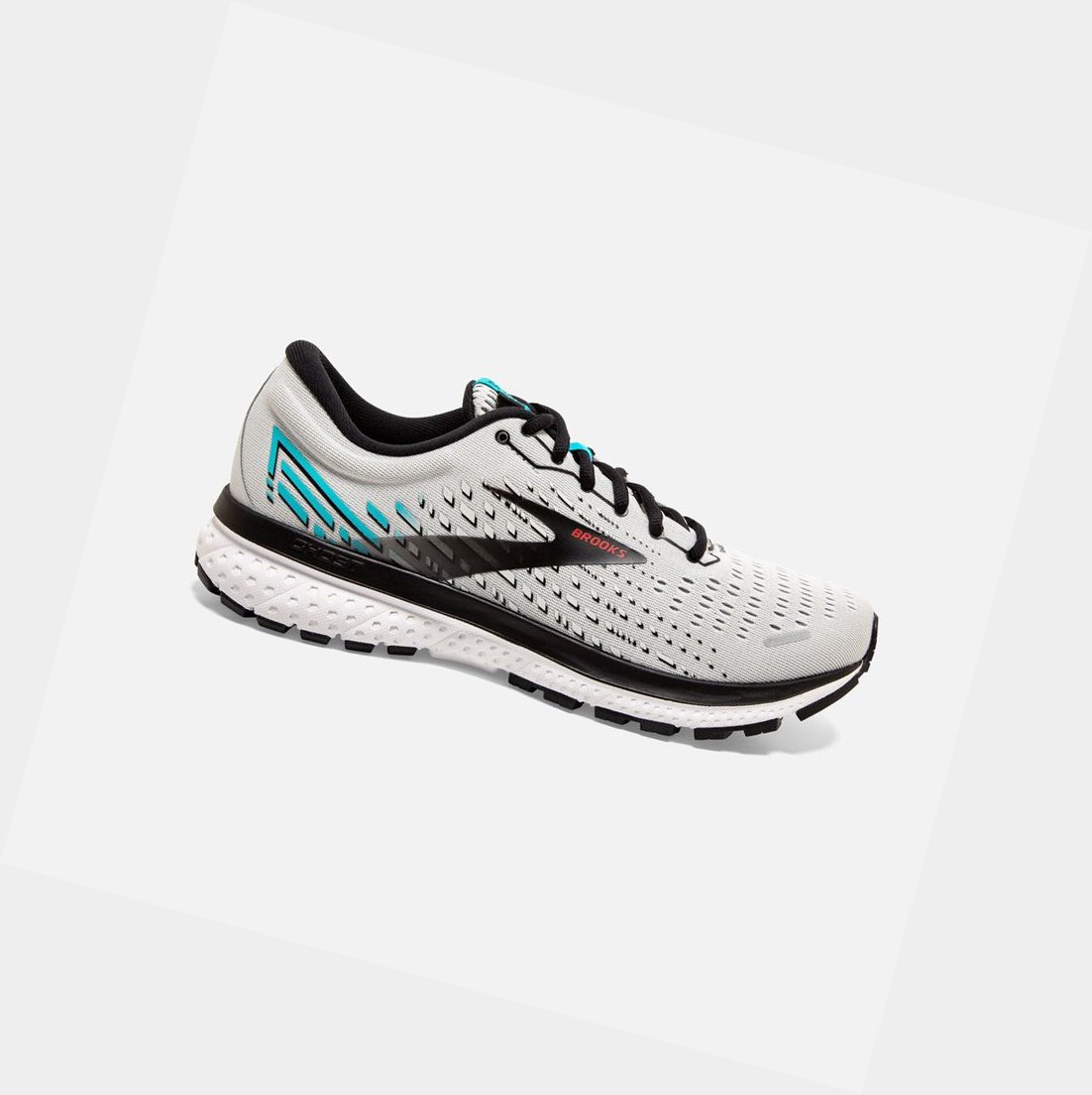 Chaussures Running Route Brooks Ghost 13 Homme Grise Noir | BMFE60352