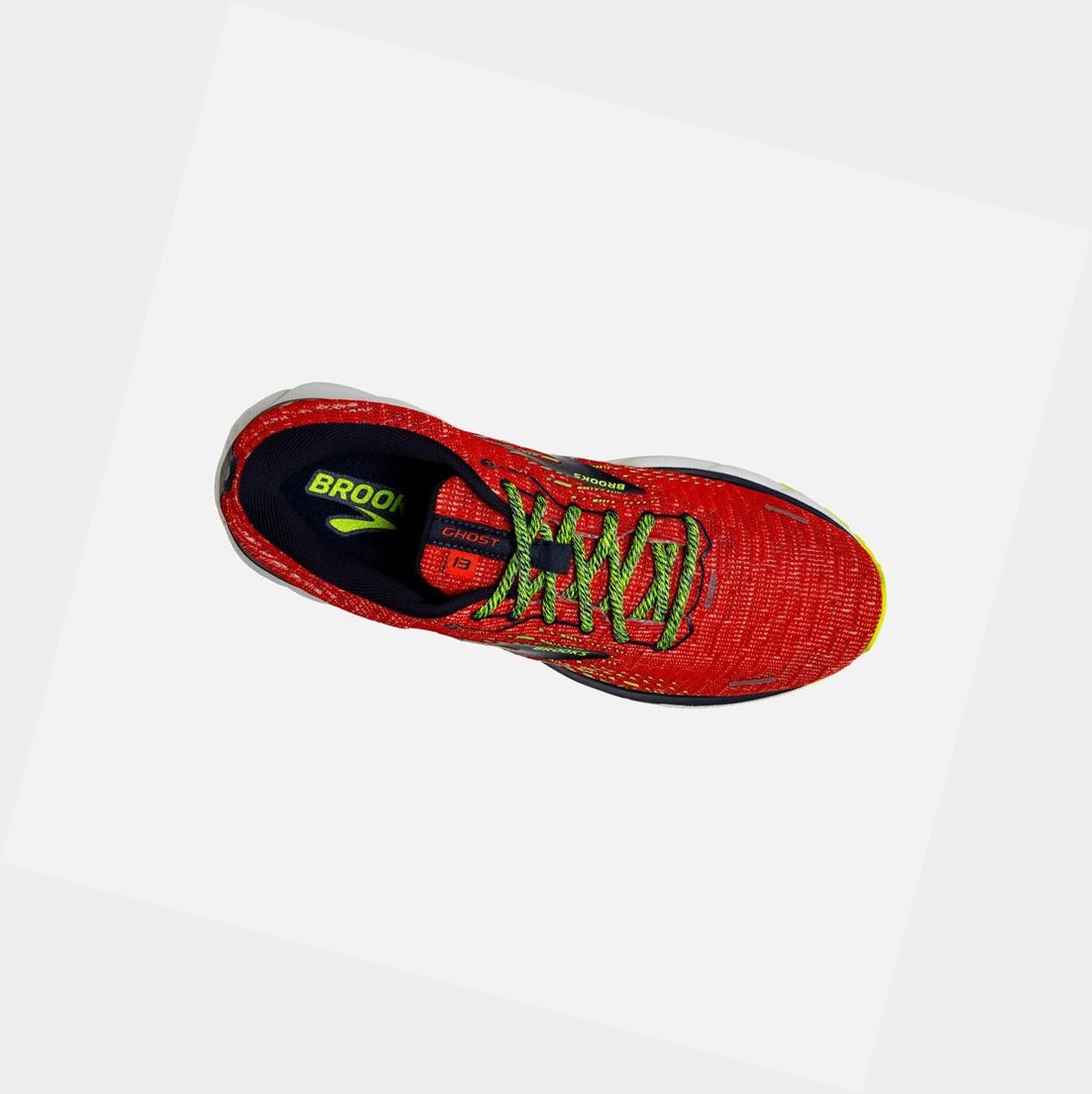 Chaussures Running Route Brooks Ghost 13 Homme Bleu Marine | GTKB50386