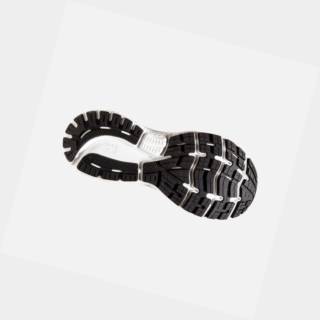 Chaussures Running Route Brooks Ghost 13 Femme Grise Noir | HBUM29483