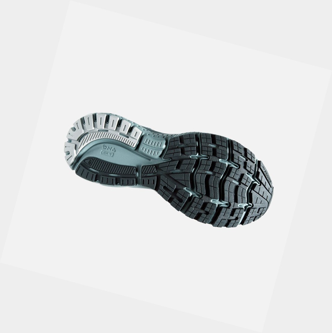 Chaussures Running Route Brooks Ghost 13 Homme Noir Grise | IZRN41503