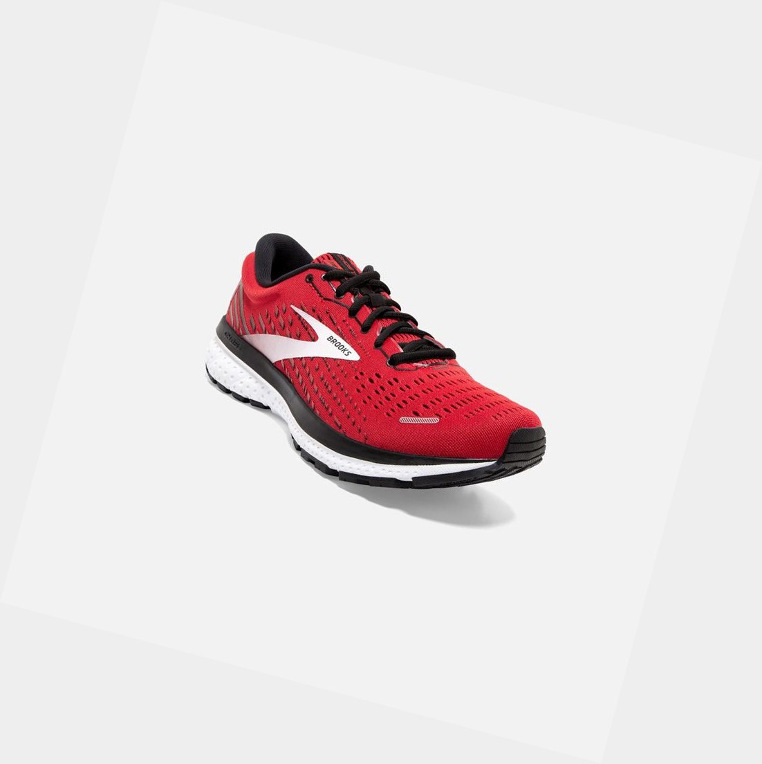 Chaussures Running Route Brooks Ghost 13 Homme Noir Blanche | JUPW58649