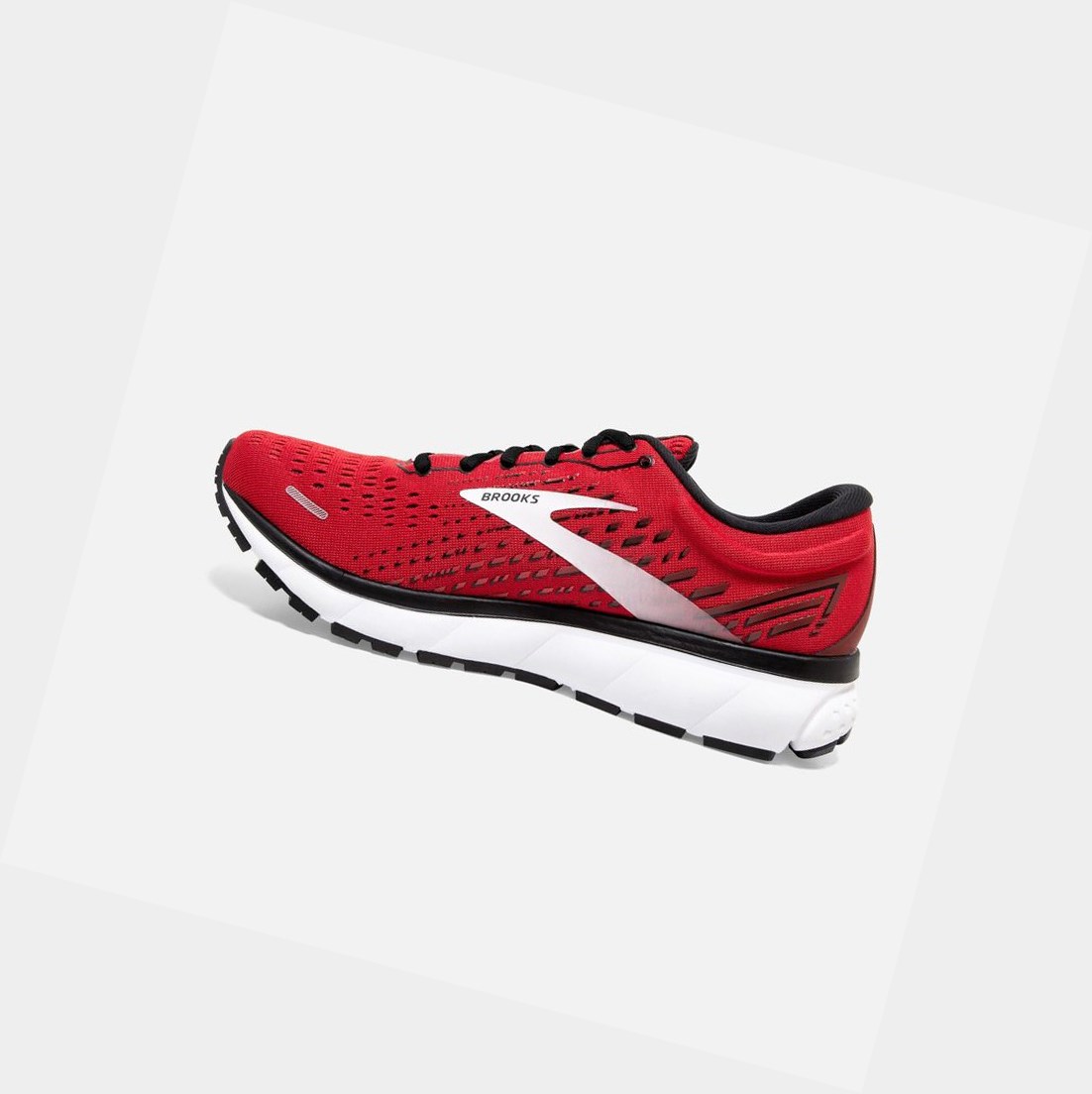 Chaussures Running Route Brooks Ghost 13 Homme Noir Blanche | JUPW58649