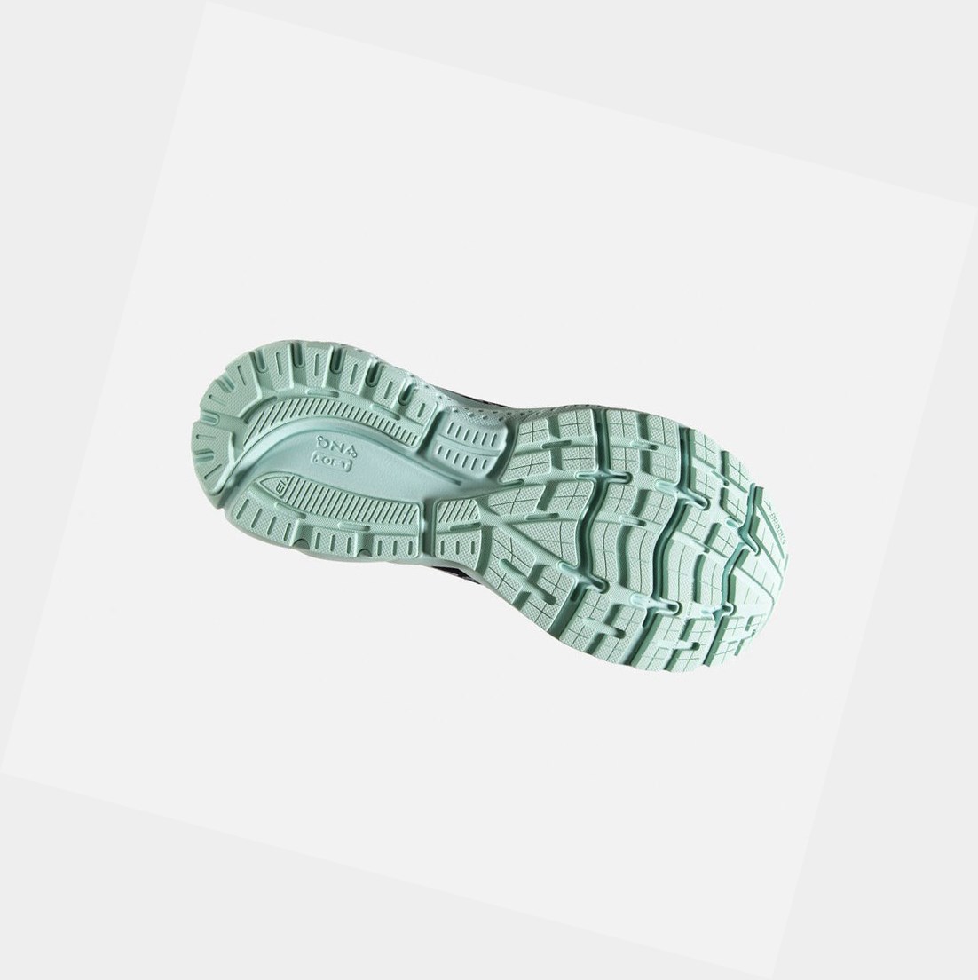 Chaussures Running Route Brooks Ghost 13 Femme Bleu Bleu | JYEG09582