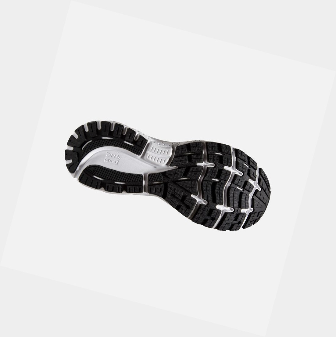 Chaussures Running Route Brooks Ghost 13 Homme Noir Rouge | LBAJ41392