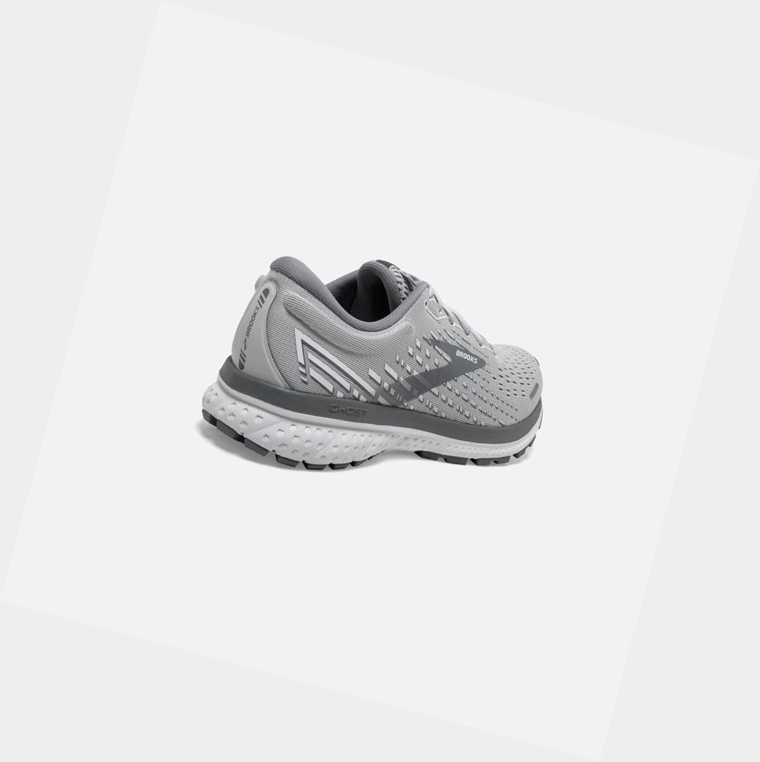 Chaussures Running Route Brooks Ghost 13 Femme Blanche | LODQ70548