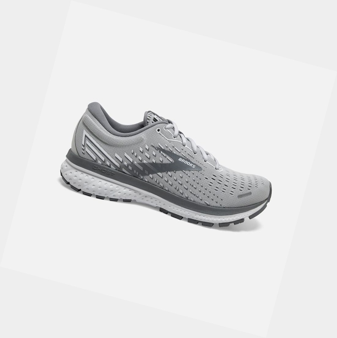 Chaussures Running Route Brooks Ghost 13 Femme Blanche | LODQ70548