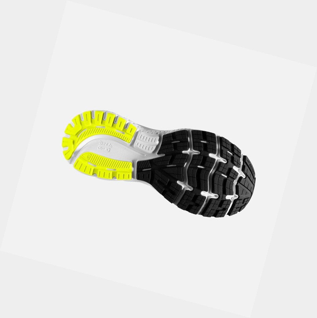 Chaussures Running Route Brooks Ghost 13 Homme Blanche | LYMW01934