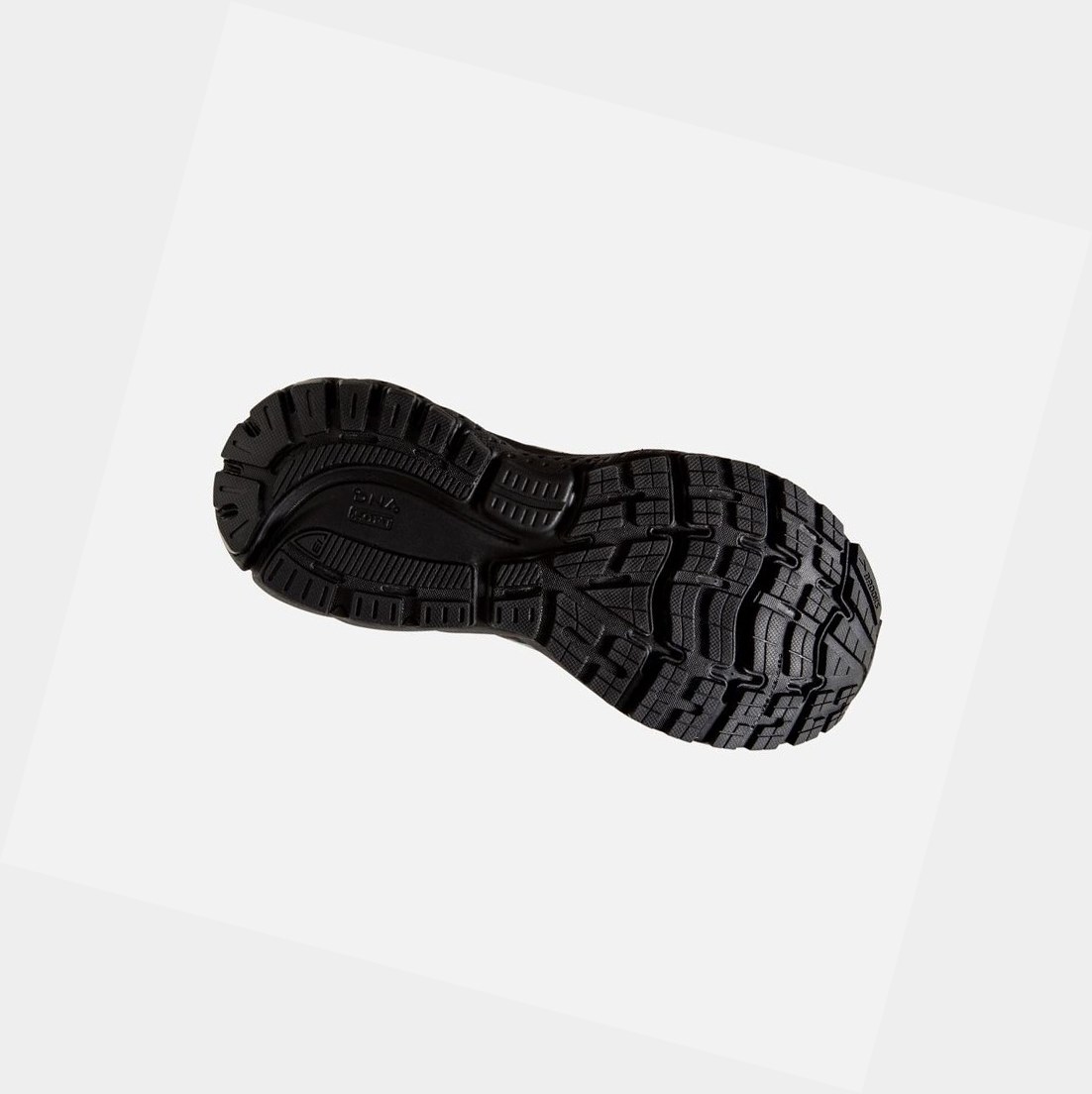 Chaussures Running Route Brooks Ghost 13 GTX Femme Noir Noir Paon | MDEU64910