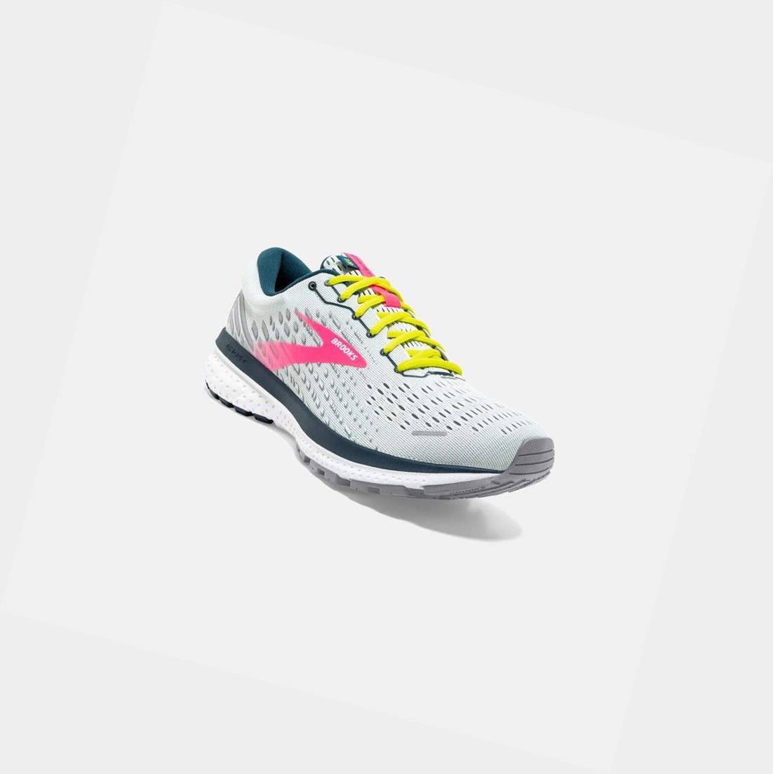 Chaussures Running Route Brooks Ghost 13 Femme Rose | OYWA25694