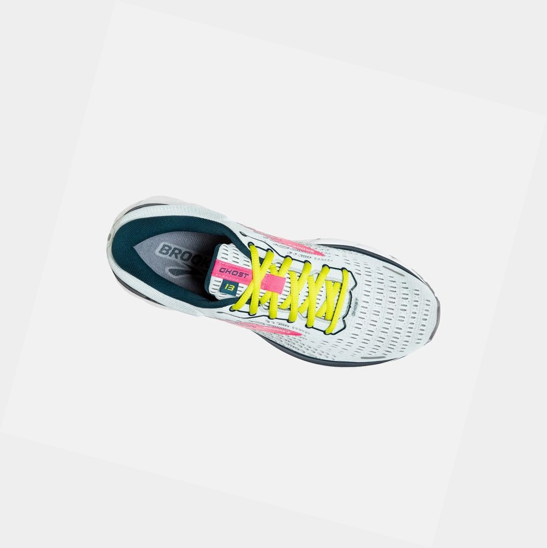 Chaussures Running Route Brooks Ghost 13 Femme Rose | OYWA25694