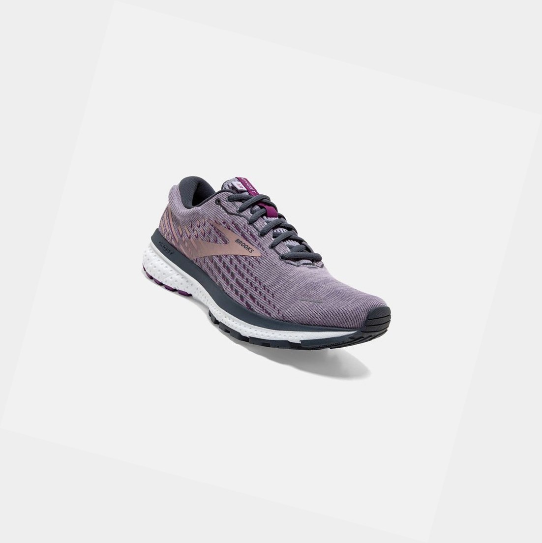 Chaussures Running Route Brooks Ghost 13 Femme Lavande | QSDG78405