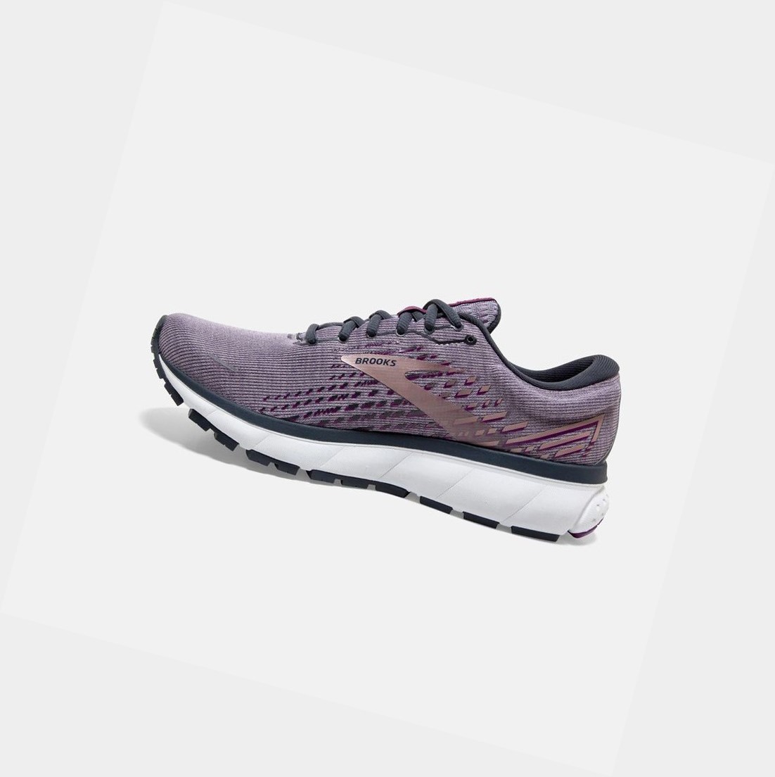 Chaussures Running Route Brooks Ghost 13 Femme Lavande | QSDG78405