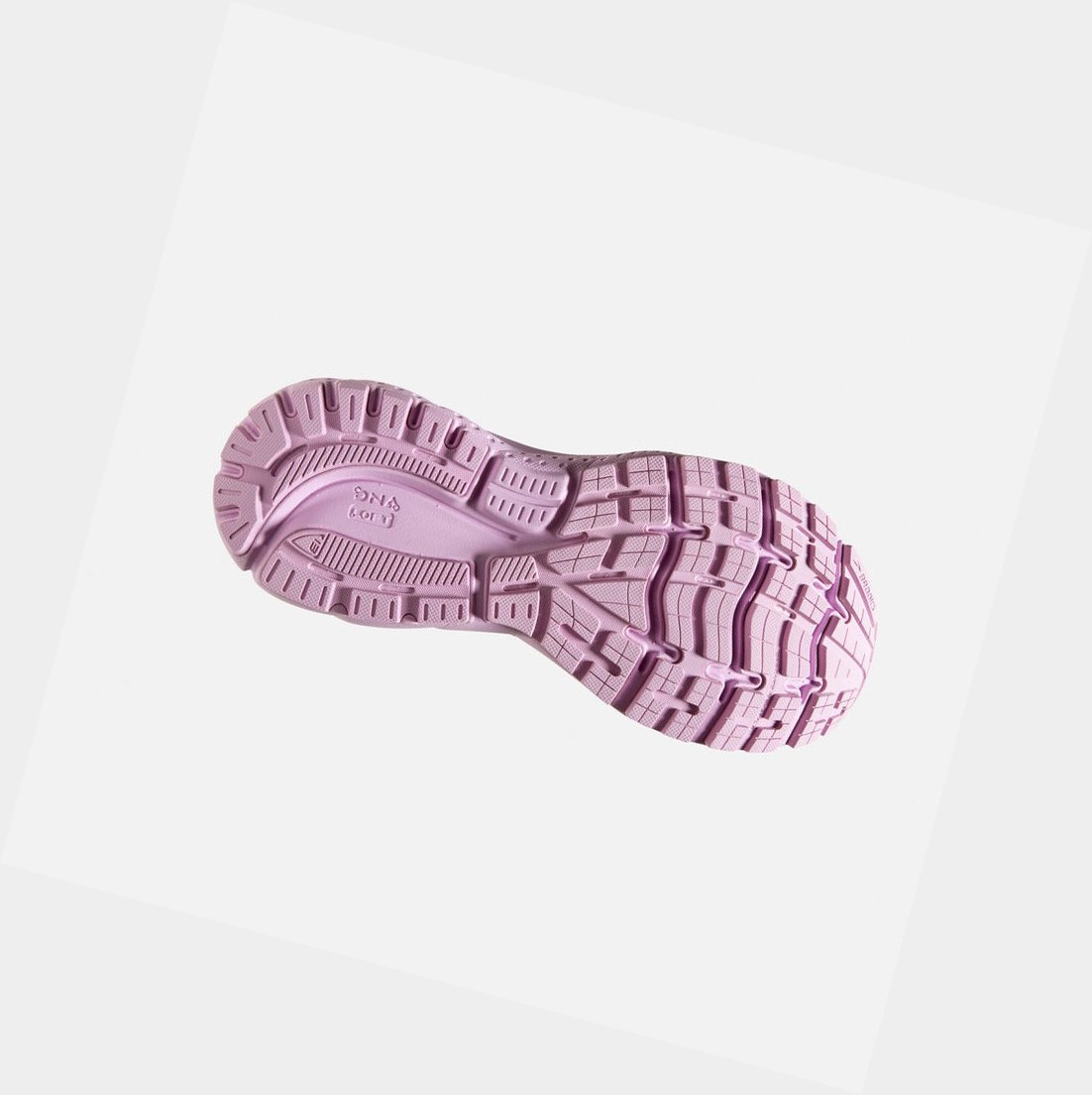 Chaussures Running Route Brooks Ghost 13 Femme Peacoat / Lilac / Raspberry | SACE14852