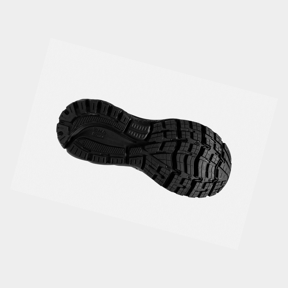 Chaussures Running Route Brooks Ghost 13 Femme Noir Noir | TKBP31269