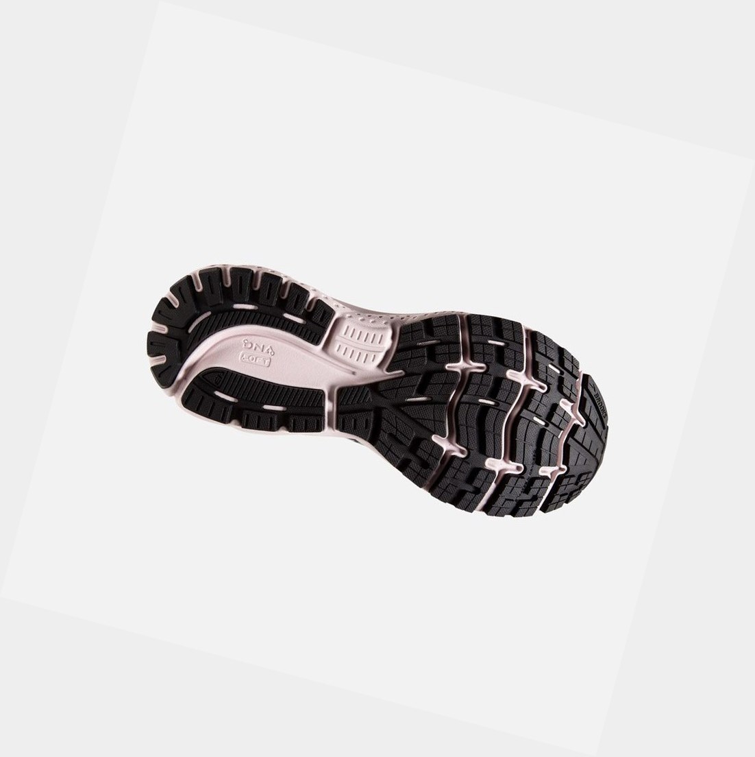 Chaussures Running Route Brooks Ghost 13 Femme Noir | UOFH80659