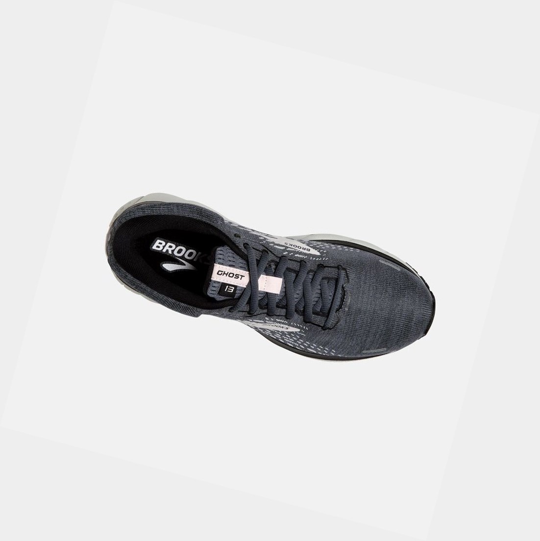 Chaussures Running Route Brooks Ghost 13 Femme Noir | ZFQB51087