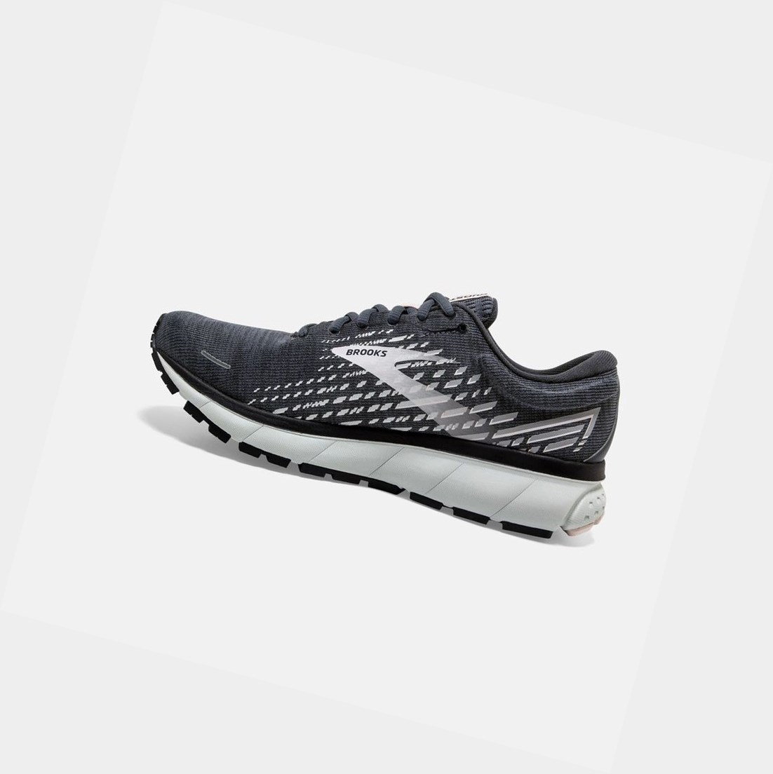 Chaussures Running Route Brooks Ghost 13 Femme Noir | ZFQB51087