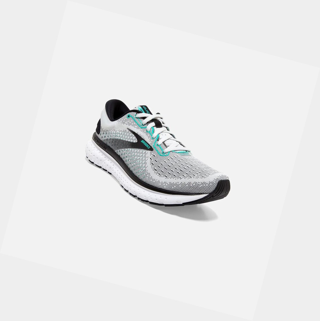 Chaussures Running Route Brooks Glycerin 18 Femme Grise Noir | ARWT49573
