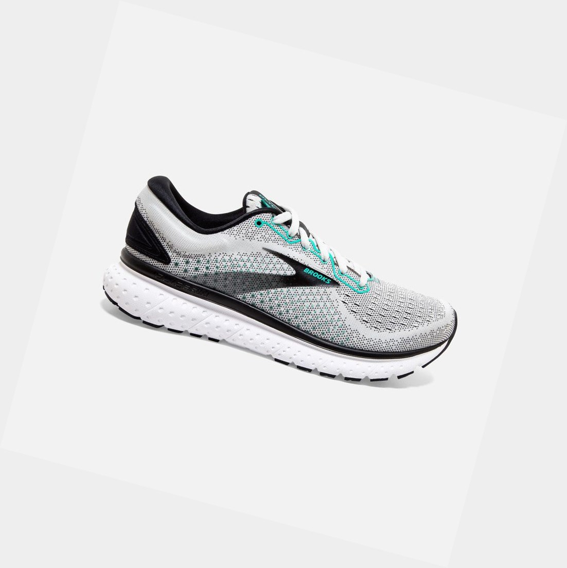 Chaussures Running Route Brooks Glycerin 18 Femme Grise Noir | ARWT49573