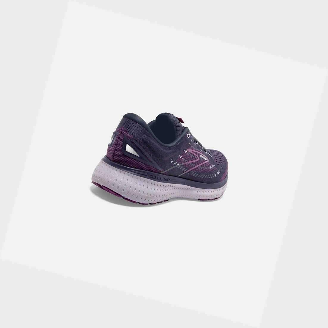 Chaussures Running Route Brooks Glycerin 19 Femme Lavande | DZXV32105