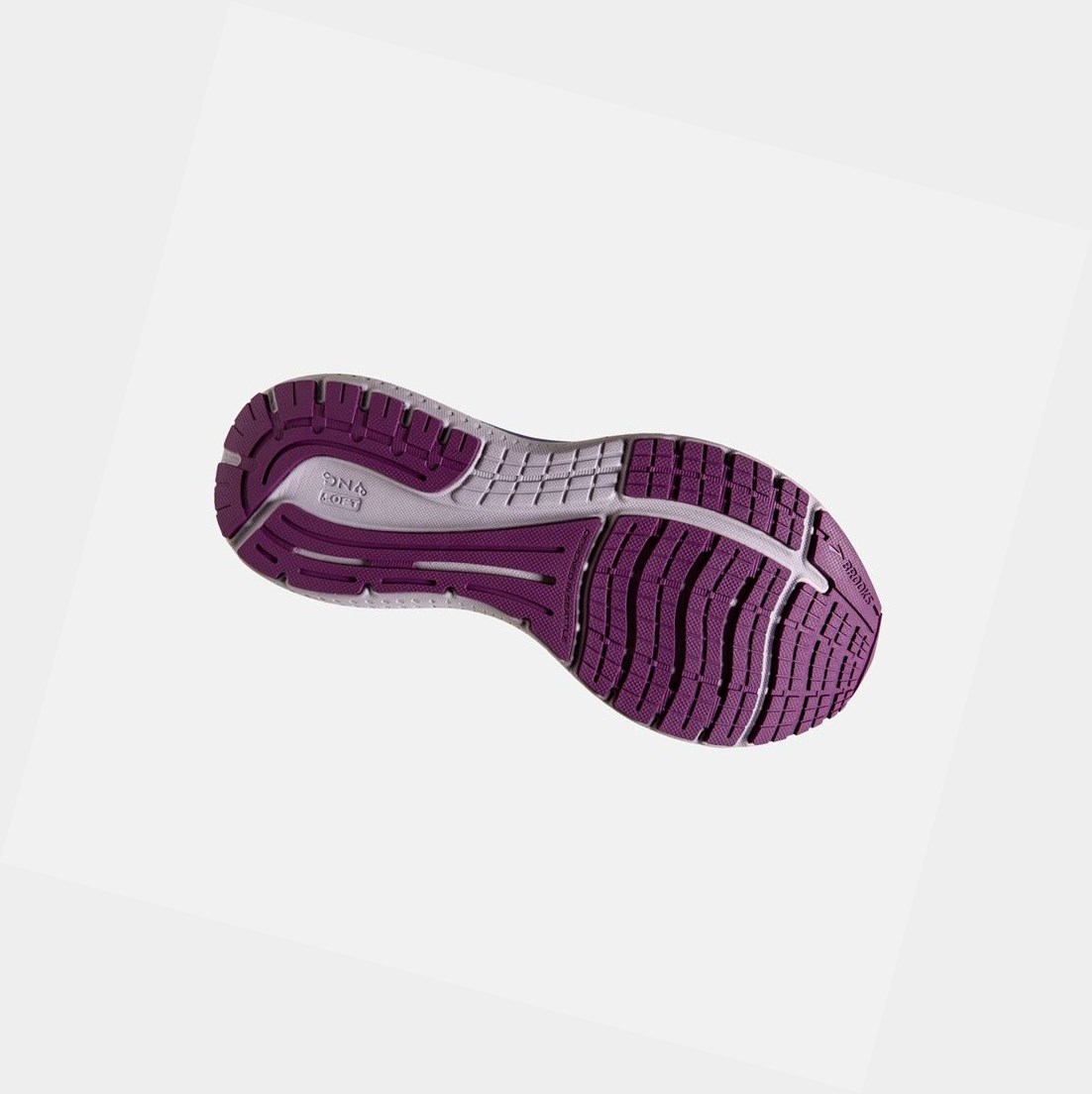 Chaussures Running Route Brooks Glycerin 19 Femme Lavande | DZXV32105