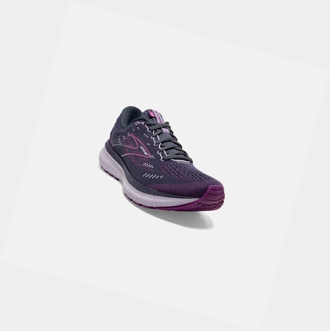 Chaussures Running Route Brooks Glycerin 19 Femme Lavande | DZXV32105