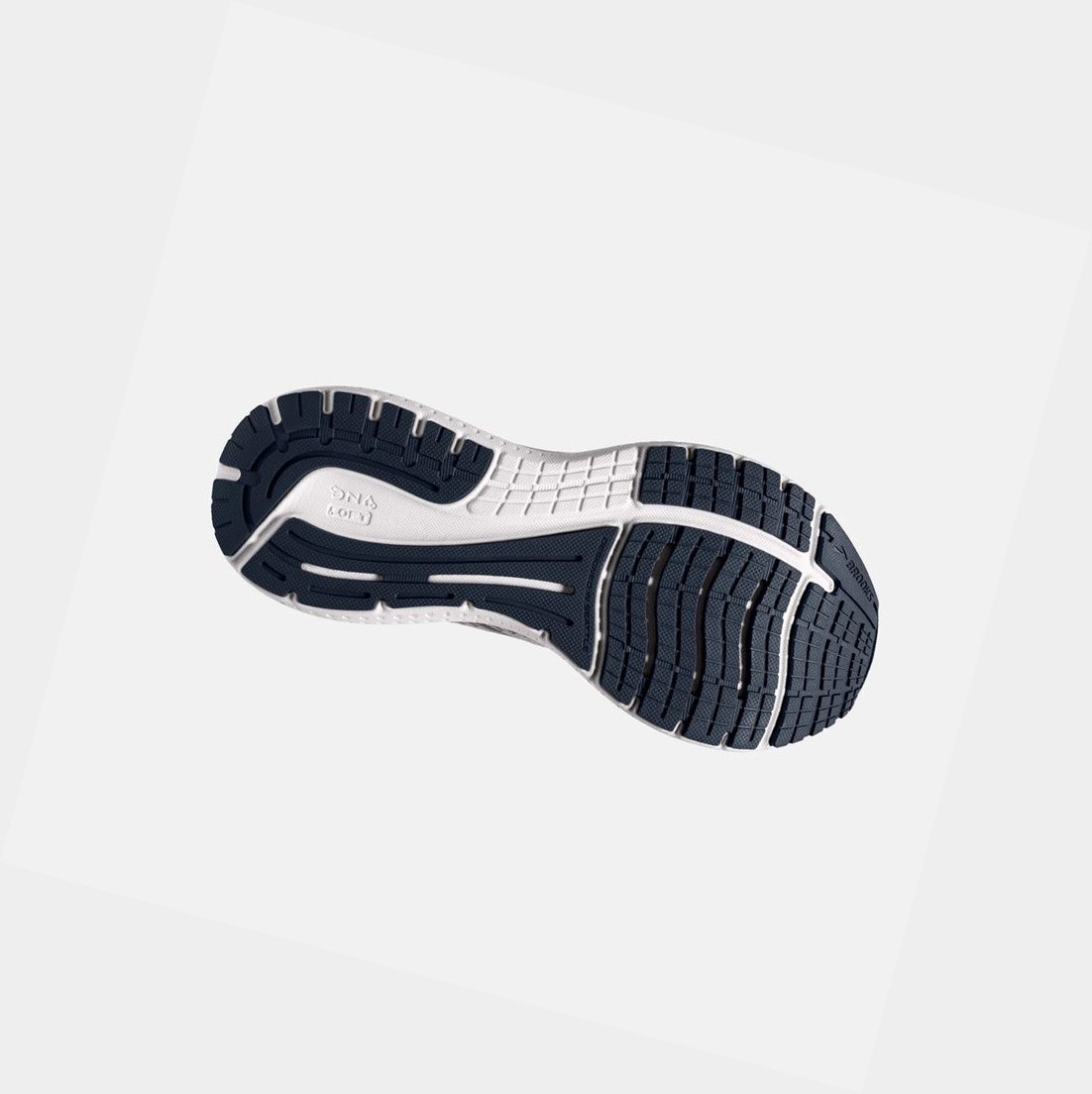 Chaussures Running Route Brooks Glycerin 19 Femme Grise Blanche | FVUC07591