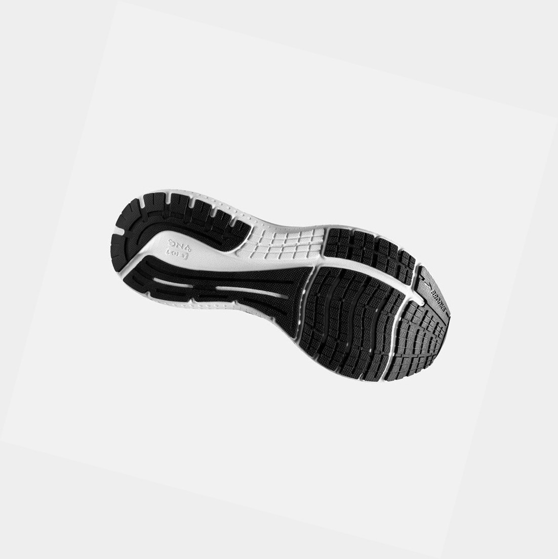 Chaussures Running Route Brooks Glycerin 19 Femme Noir Blanche | GNCX43096