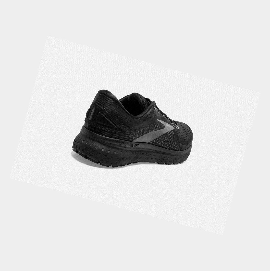 Chaussures Running Route Brooks Glycerin 18 Homme Noir | JLUC10457