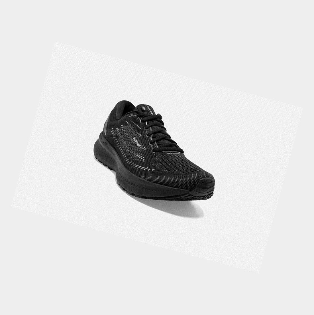 Chaussures Running Route Brooks Glycerin 19 Femme Noir | JUQP26473