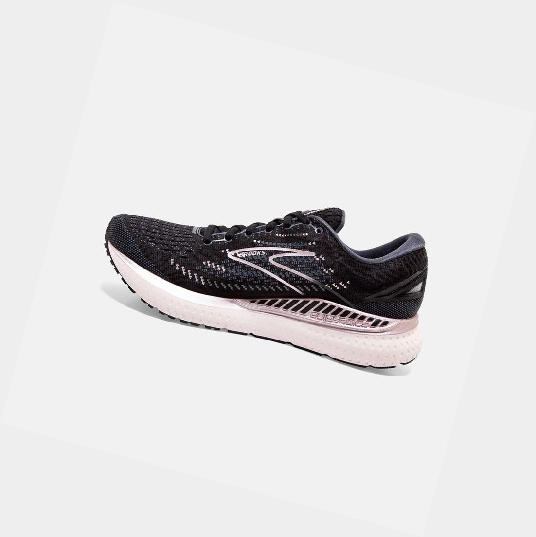 Chaussures Running Route Brooks Glycerin GTS 19 Femme Noir | SKHA74625