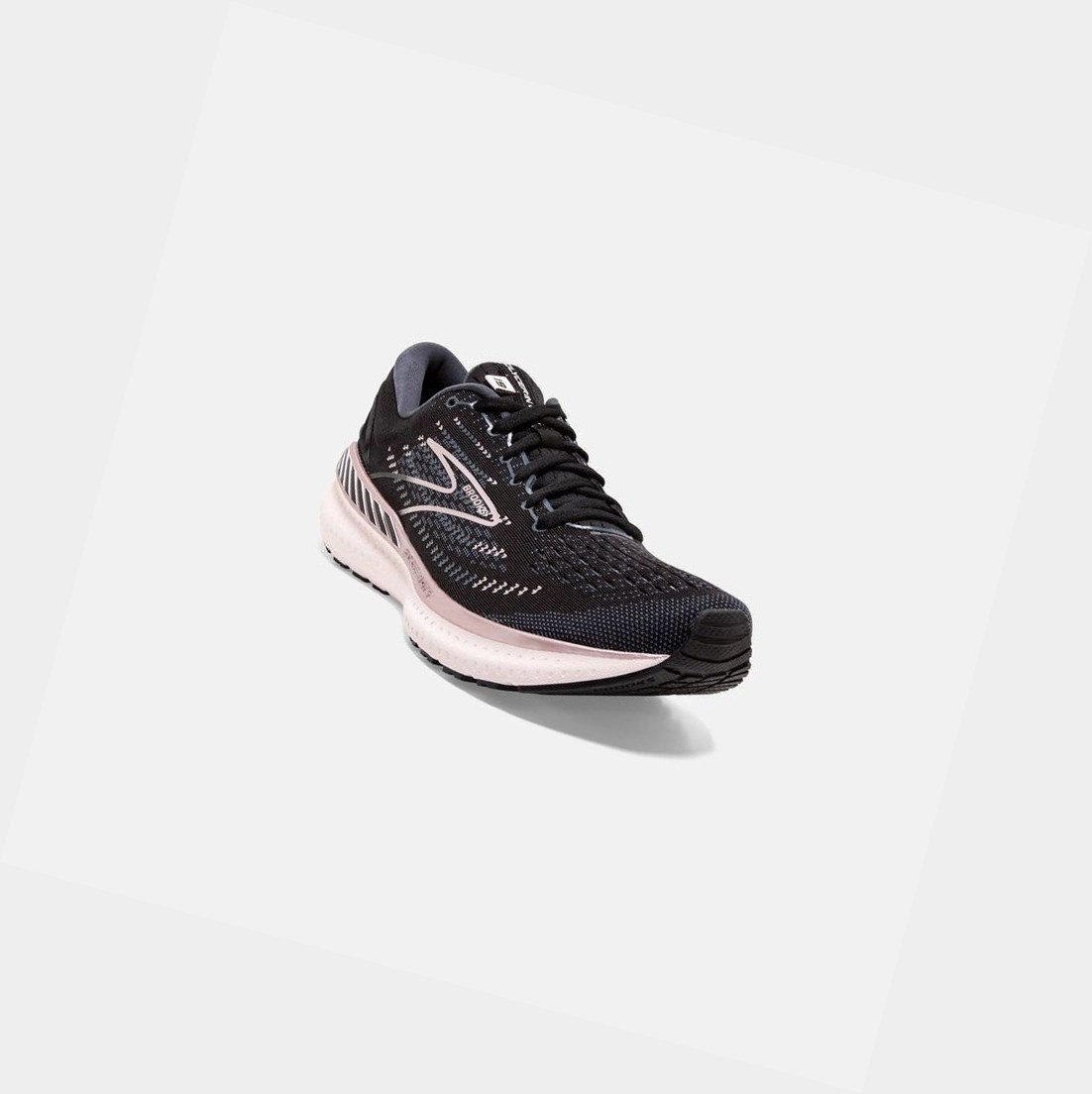 Chaussures Running Route Brooks Glycerin GTS 19 Femme Noir | SKHA74625