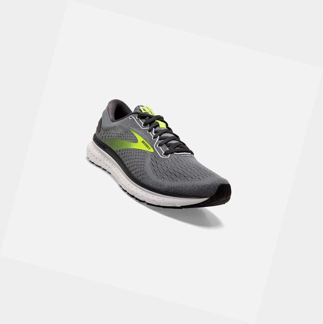 Chaussures Running Route Brooks Glycerin 18 Homme Grise | TFRI59021