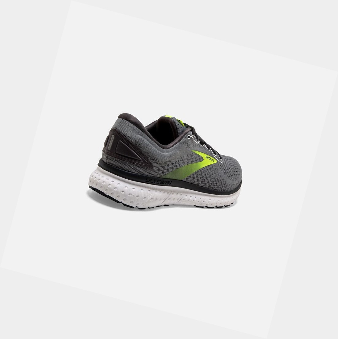 Chaussures Running Route Brooks Glycerin 18 Homme Grise | TFRI59021