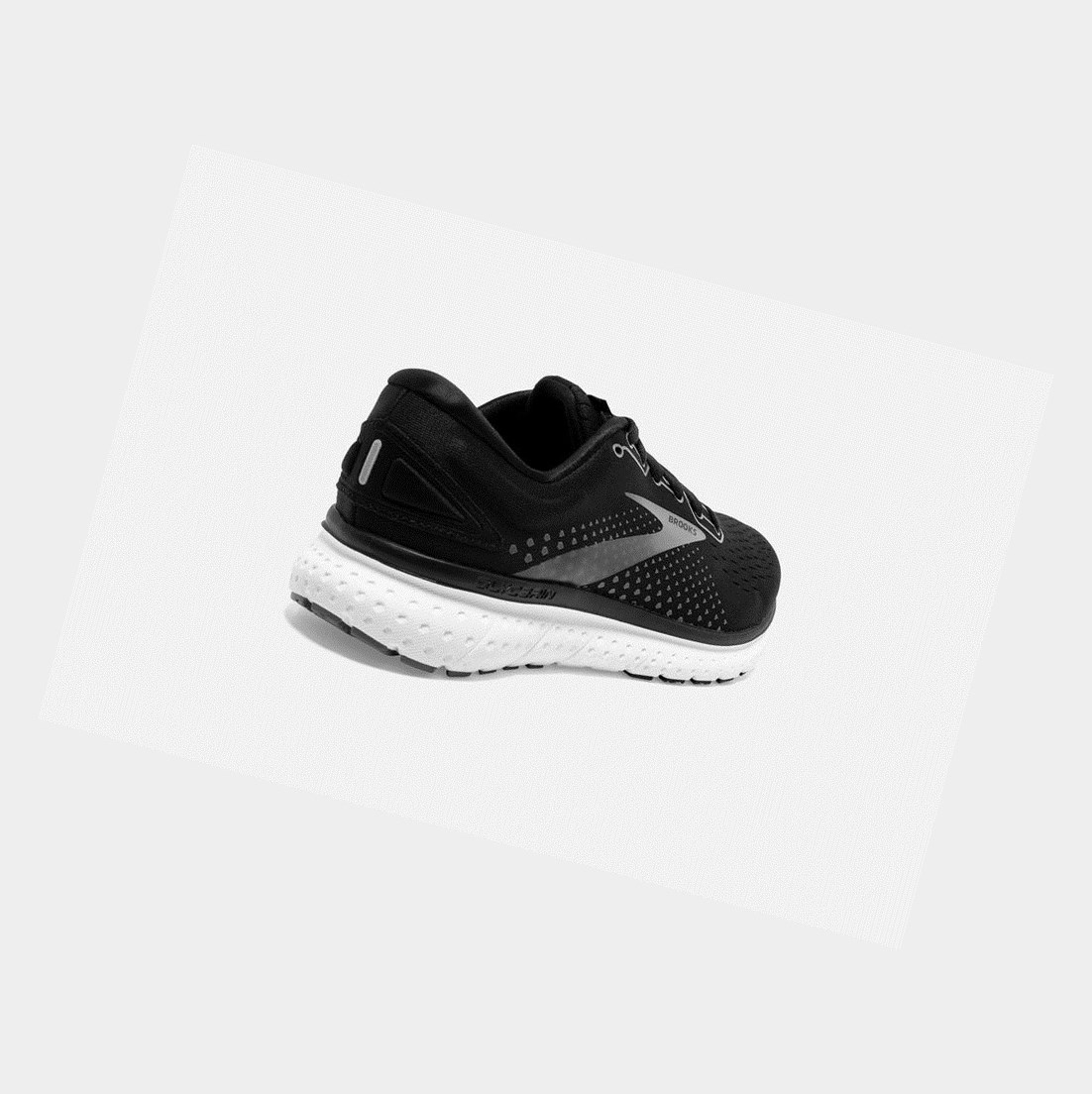 Chaussures Running Route Brooks Glycerin 18 Homme Noir Blanche | TVJI09514