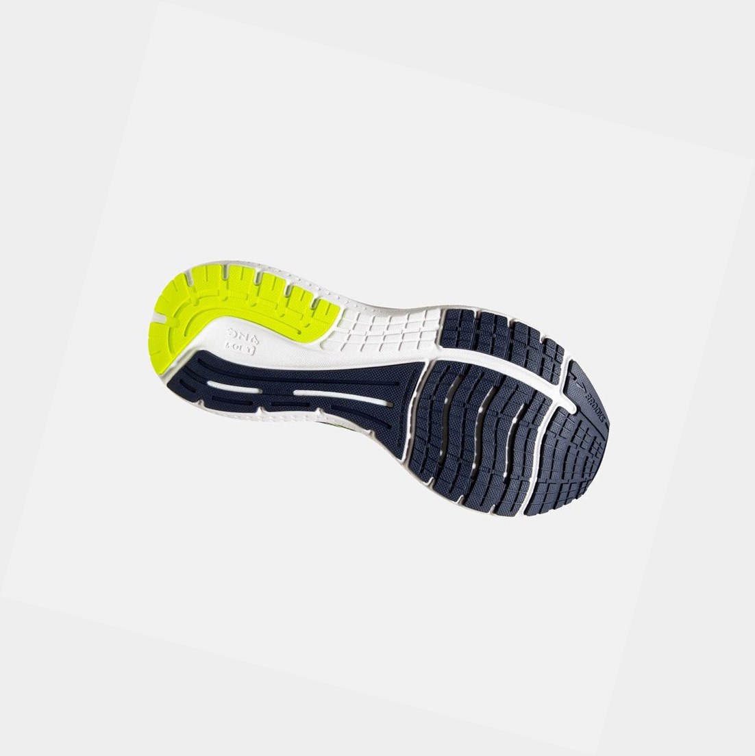 Chaussures Running Route Brooks Glycerin 19 Homme Bleu Marine Bleu | VBOQ90156