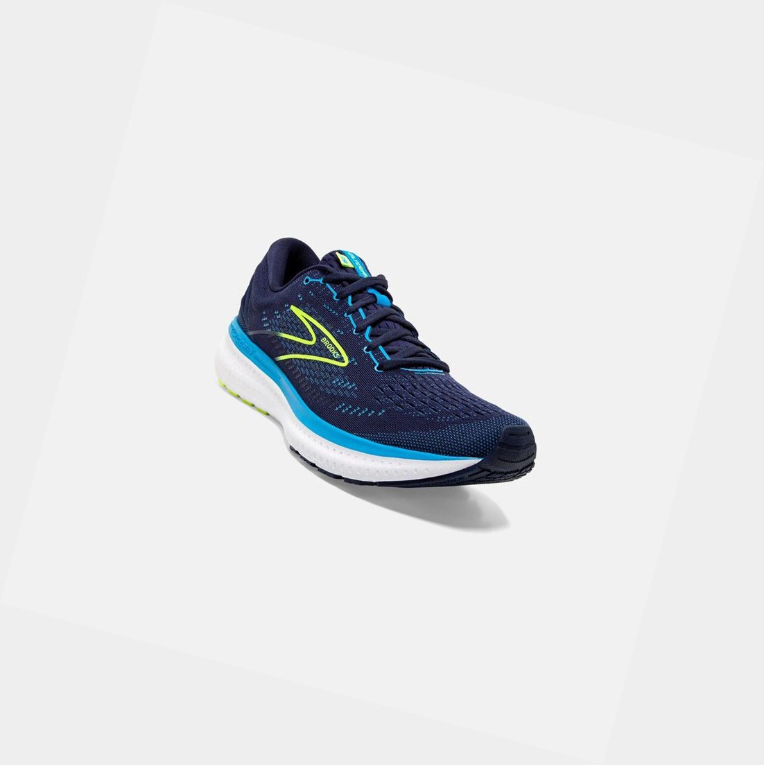 Chaussures Running Route Brooks Glycerin 19 Homme Bleu Marine Bleu | VBOQ90156