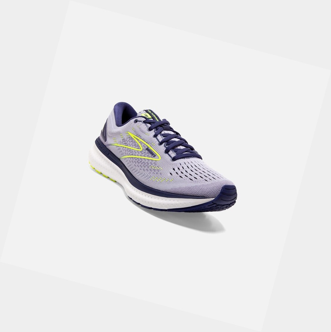 Chaussures Running Route Brooks Glycerin 19 Femme Lavande Bleu | WGZU79180