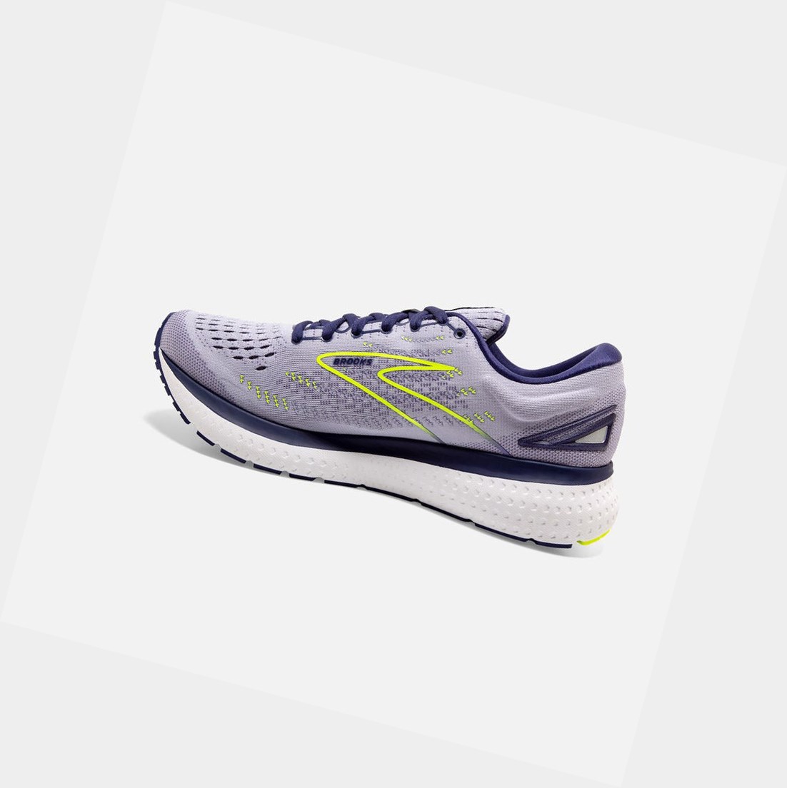Chaussures Running Route Brooks Glycerin 19 Femme Lavande Bleu | WGZU79180