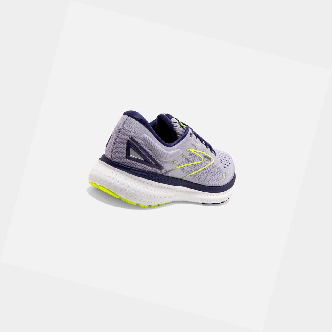 Chaussures Running Route Brooks Glycerin 19 Femme Lavande Bleu | WGZU79180