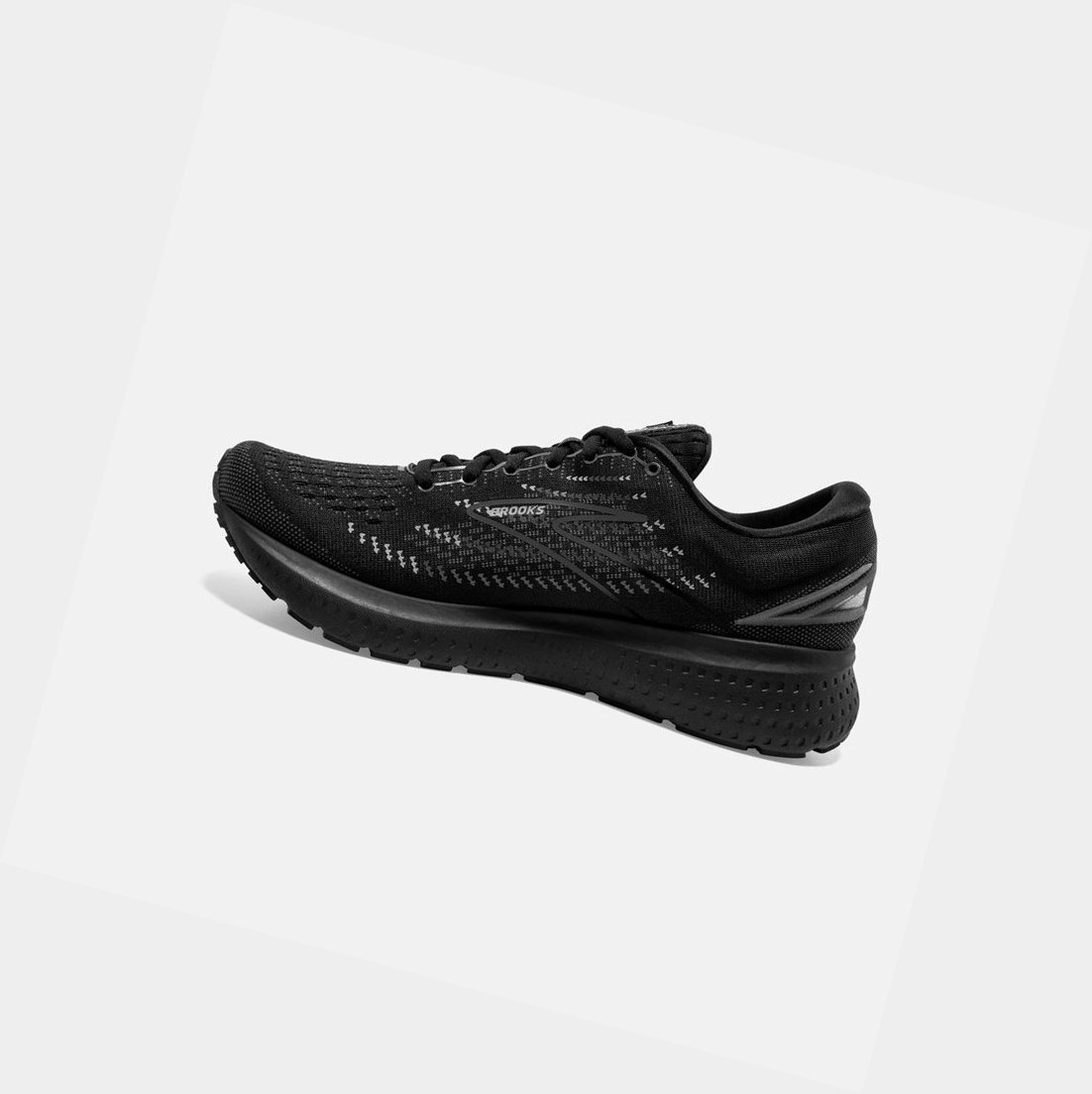 Chaussures Running Route Brooks Glycerin 19 Homme Noir | YCDF28914