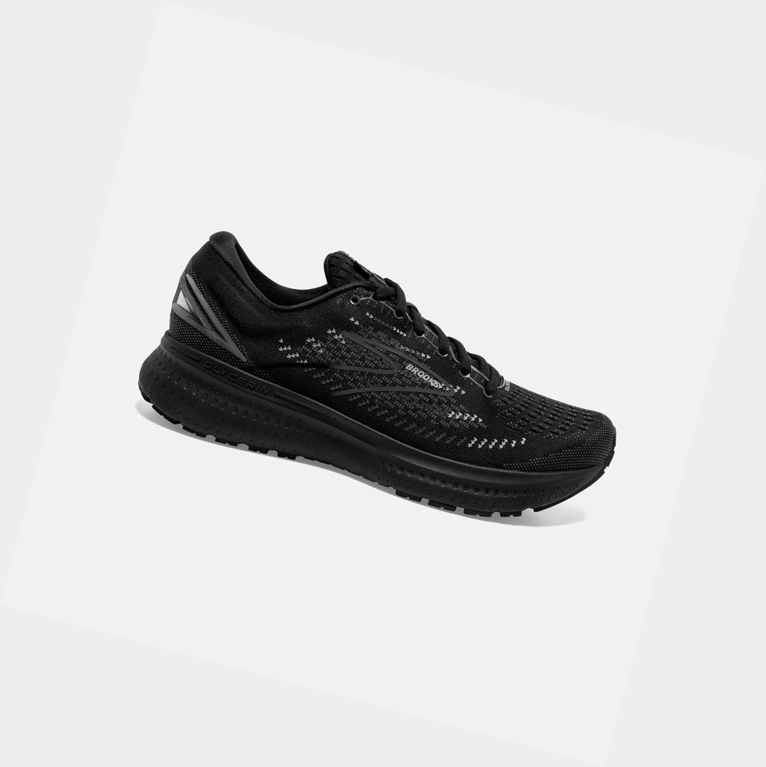 Chaussures Running Route Brooks Glycerin 19 Homme Noir | YCDF28914