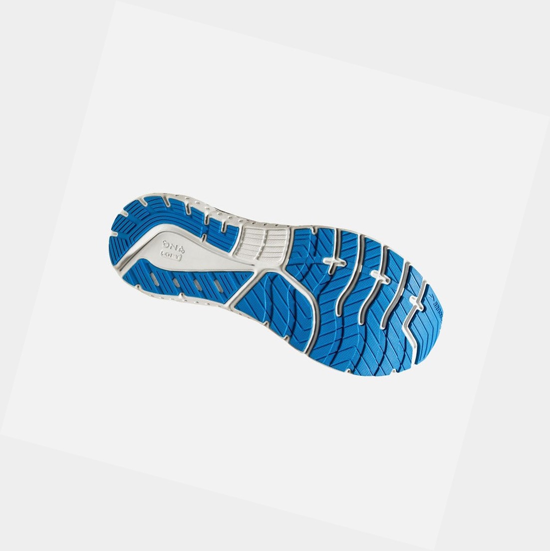 Chaussures Running Route Brooks Glycerin 18 Homme Noir Bleu | YKBF74851