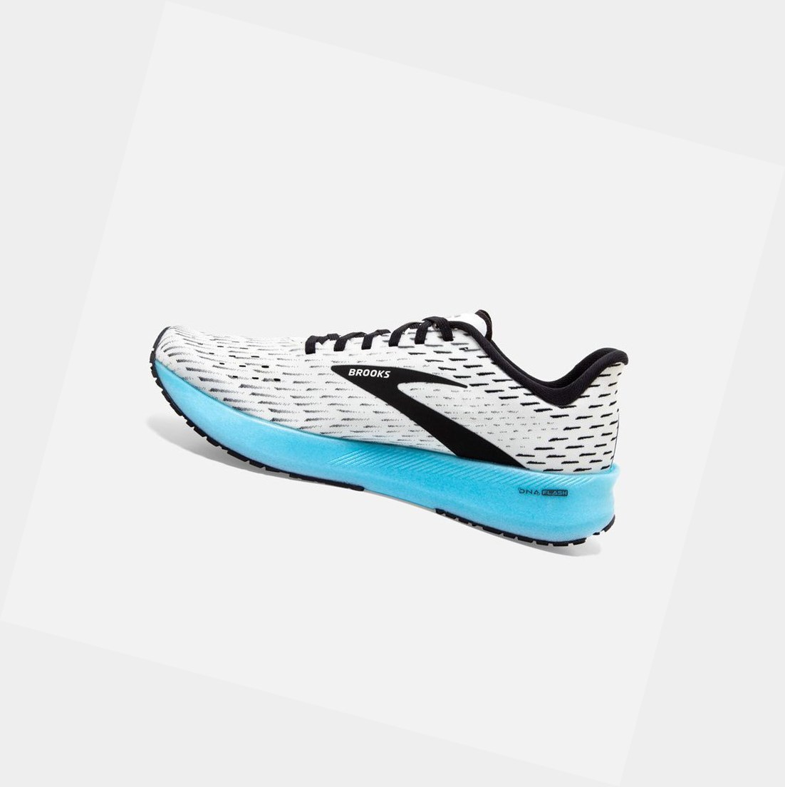 Chaussures Running Route Brooks Hyperion Tempo Femme Blanche Noir | RJPE63098